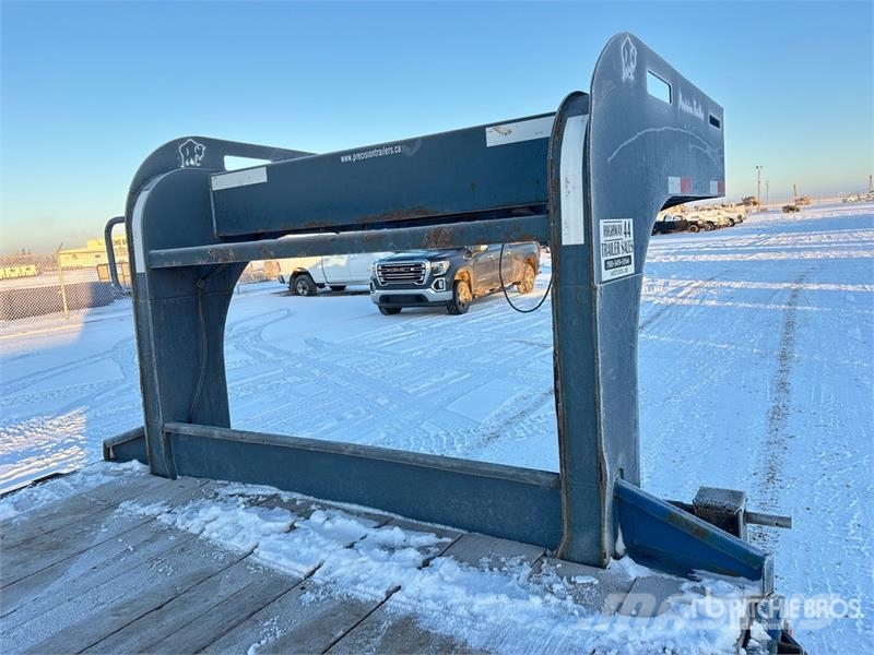 Precision Husky FG32BP-T7K 32 ft Tri/A Gooseneck Equipment Trailer Autotransport-Anhänger