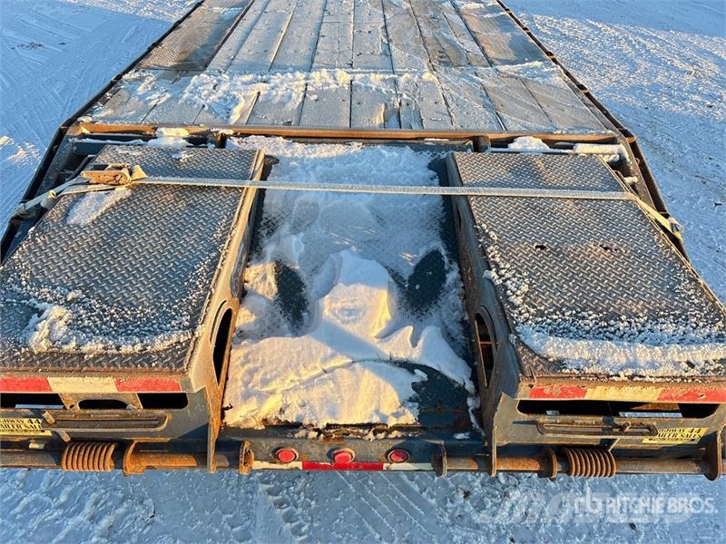 Precision Husky FG32BP-T7K 32 ft Tri/A Gooseneck Equipment Trailer Autotransport-Anhänger