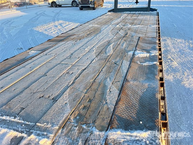 Precision Husky FG32BP-T7K 32 ft Tri/A Gooseneck Equipment Trailer Autotransport-Anhänger