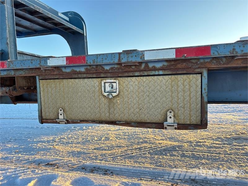Precision Husky FG32BP-T7K 32 ft Tri/A Gooseneck Equipment Trailer Autotransport-Anhänger