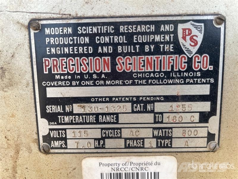 Precision Husky Scientific Co. Welding Rod Oven Muut maatalouskoneet
