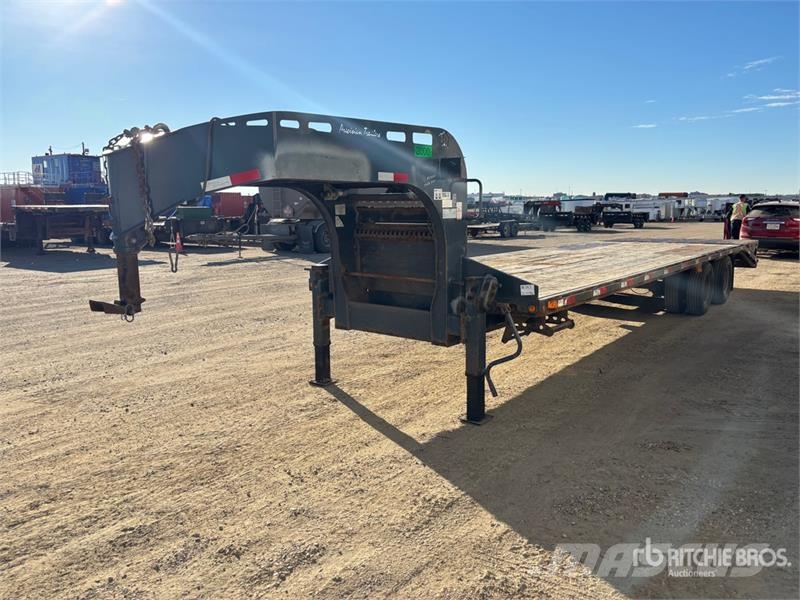 Precision Husky Trailers FG30-10SP 30 ft T/A Equipment Trailer Auto pārvadāšanas treileri