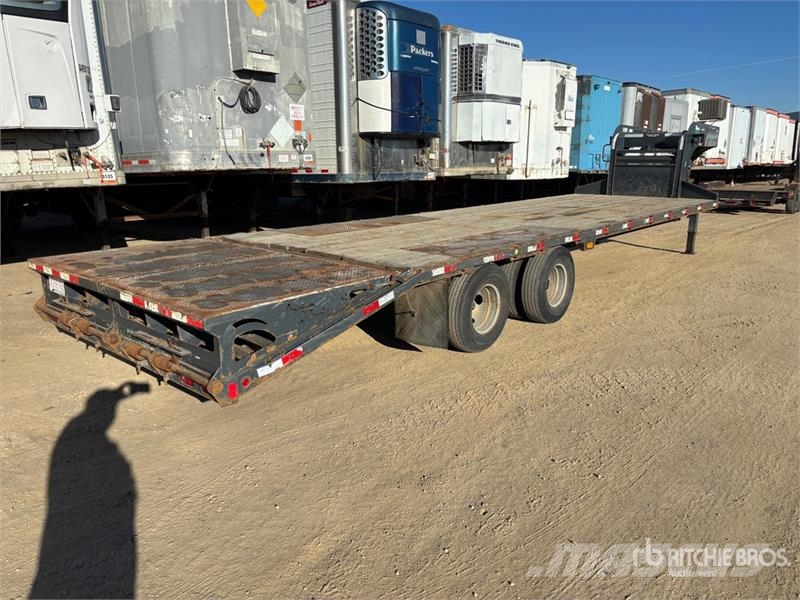 Precision Husky Trailers FG30-10SP 30 ft T/A Equipment Trailer Auto pārvadāšanas treileri