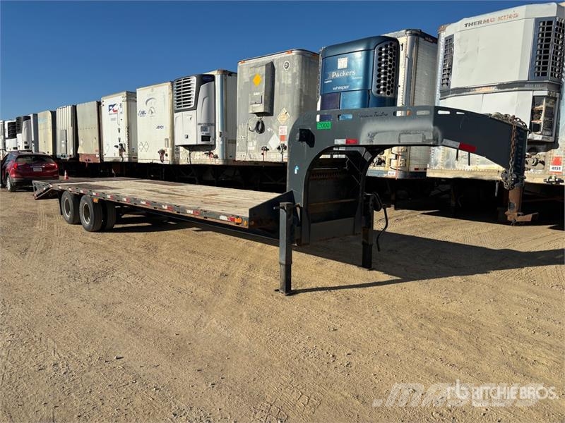 Precision Husky Trailers FG30-10SP 30 ft T/A Equipment Trailer Auto pārvadāšanas treileri