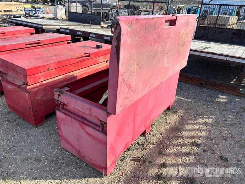 Procore 60in x 24in x 24in Job Site Box Andre komponenter