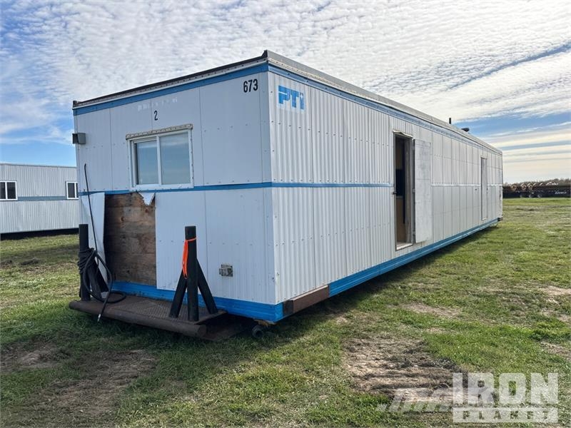 PTI Noble Structures 60 ft x 12 ft Skid-Mounted Ki Autre remorque