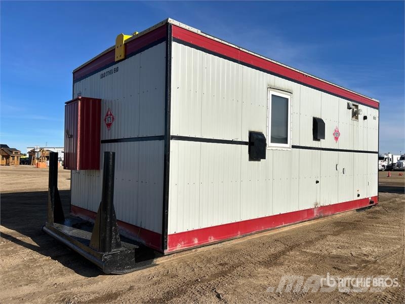 QA Structures 24 ft x 10 ft Skid-Mounted Wellsite Statyba - Kita