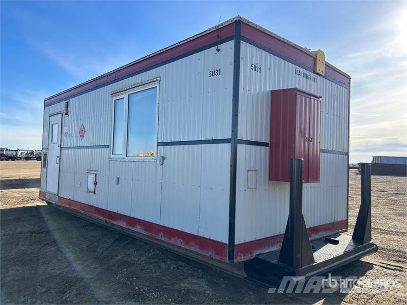 QA Structures 24 ft x 10 ft Skid-Mounted Wellsite Statyba - Kita