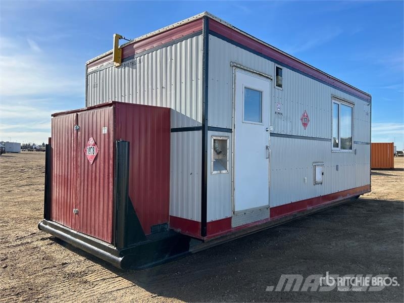 QA Structures 24 ft x 10 ft Skid-Mounted Wellsite Statyba - Kita