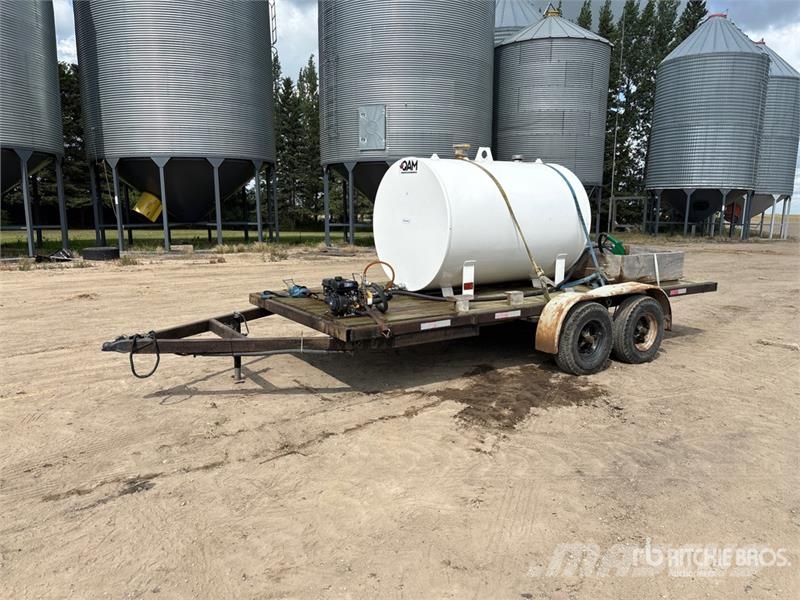 QAM 500 gal Trailer Mounted Diesel Fuel Tank Kütusemahutid