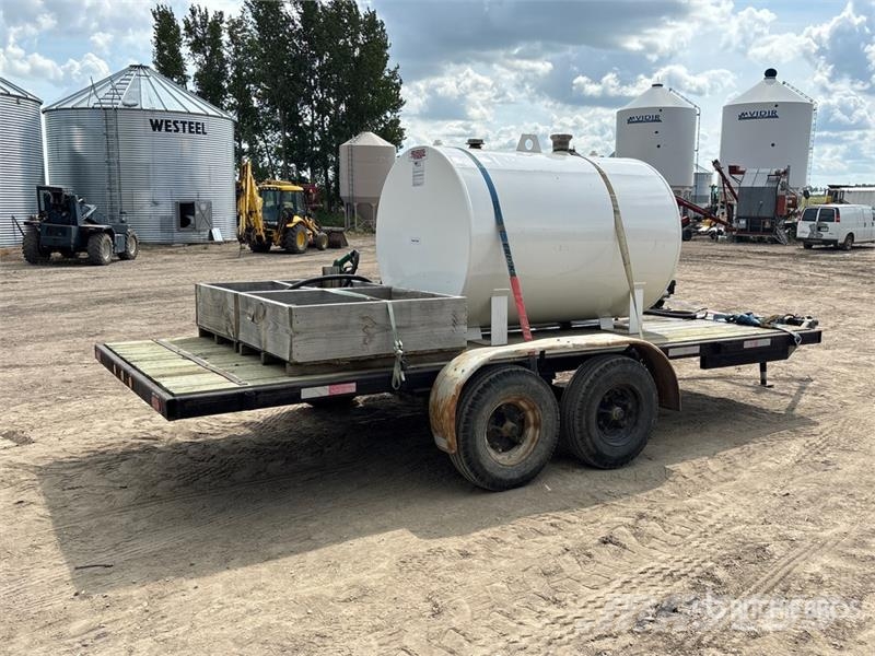 QAM 500 gal Trailer Mounted Diesel Fuel Tank Kütusemahutid