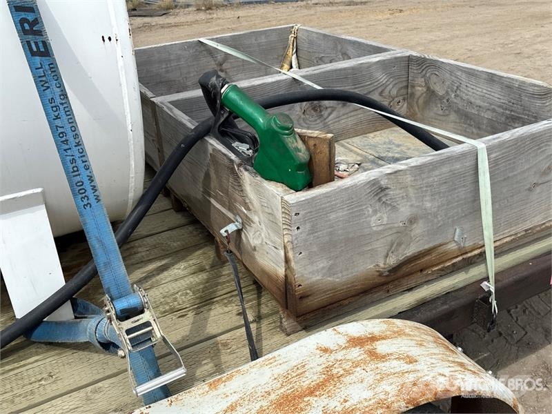 QAM 500 gal Trailer Mounted Diesel Fuel Tank Kütusemahutid