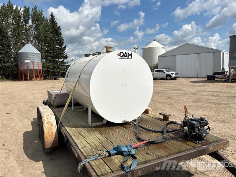 QAM 500 gal Trailer Mounted Diesel Fuel Tank Kütusemahutid