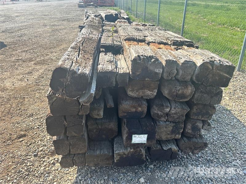 Qty of 25 Railroad ties Other trailers