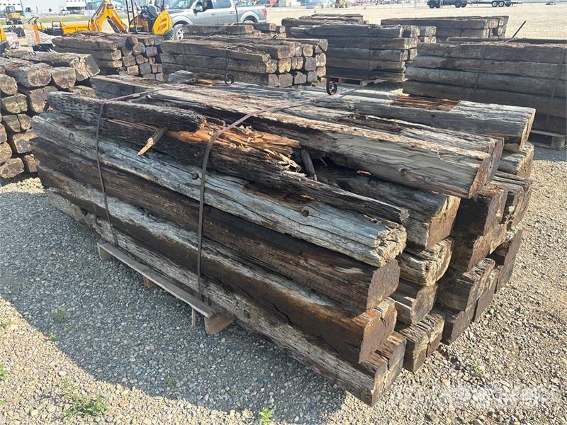 Qty of 25 Railroad ties Other trailers