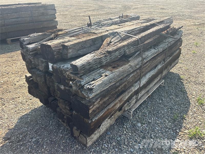 Qty of 25 Railroad ties Other trailers