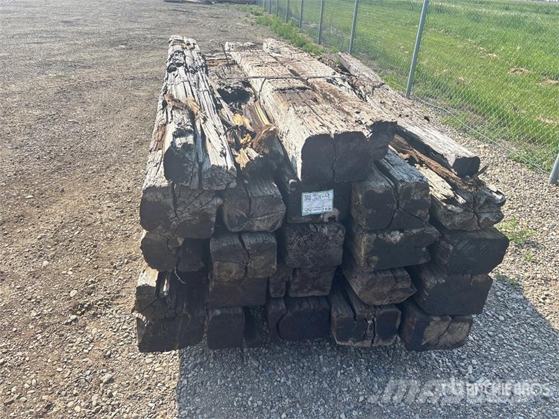 Qty of 25 Railroad ties Other trailers