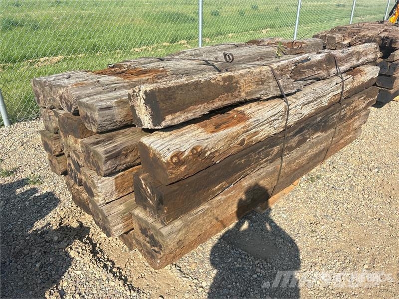 Qty of 25 Railroad ties Other trailers