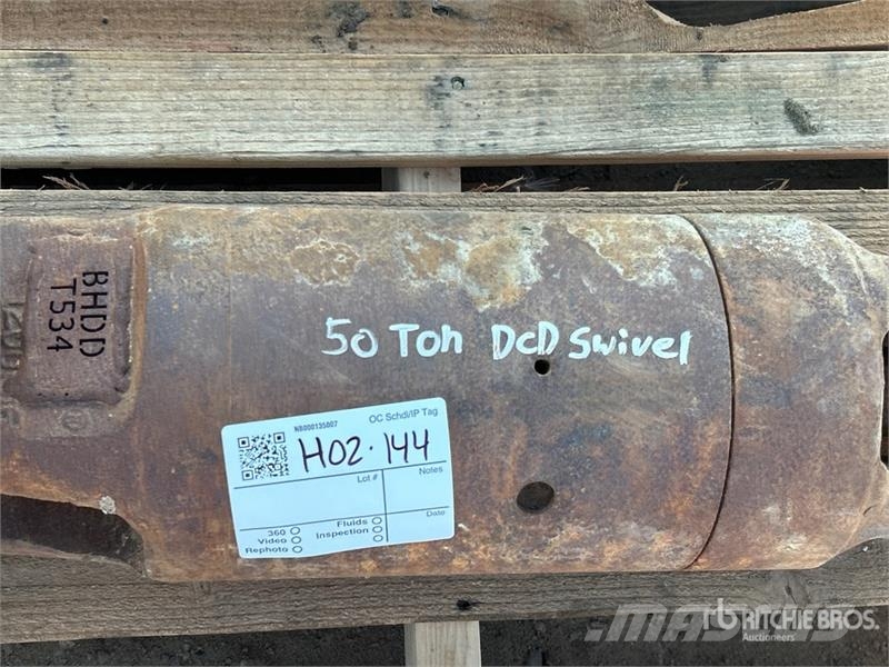 Quantity of (1) 30 Ton & (1) 50 Ton DCD Swivel Predelovalna oprema
