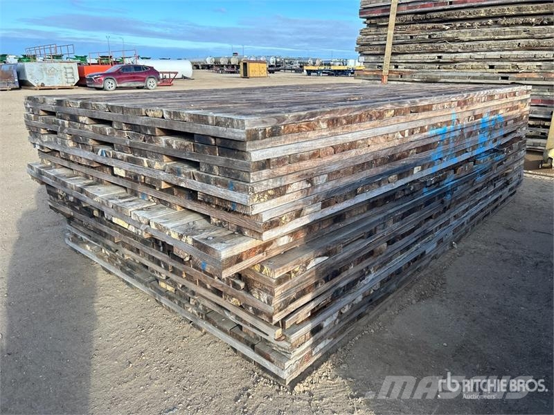 Quantity of (10) 8 ft x 12 ft Wood Access Mats Accesorios y repuestos para equipos de perforación