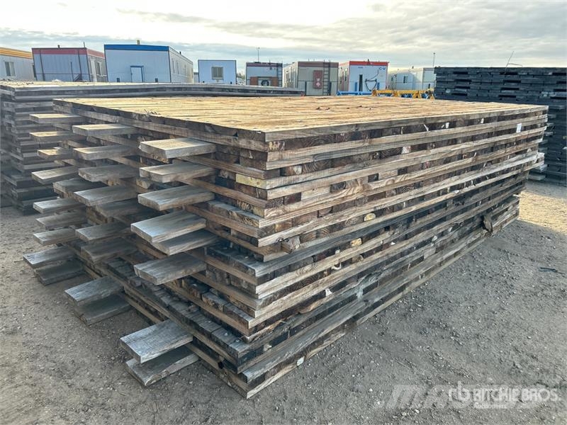 Quantity of (10) 8 ft x 12 ft Wood Access Mats Accesorios y repuestos para equipos de perforación