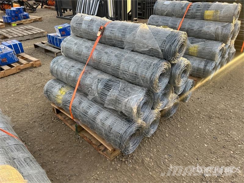 Quantity of (10) BYT FFC762 330 ft x 4 ft Galvani Piirdeaia varustus