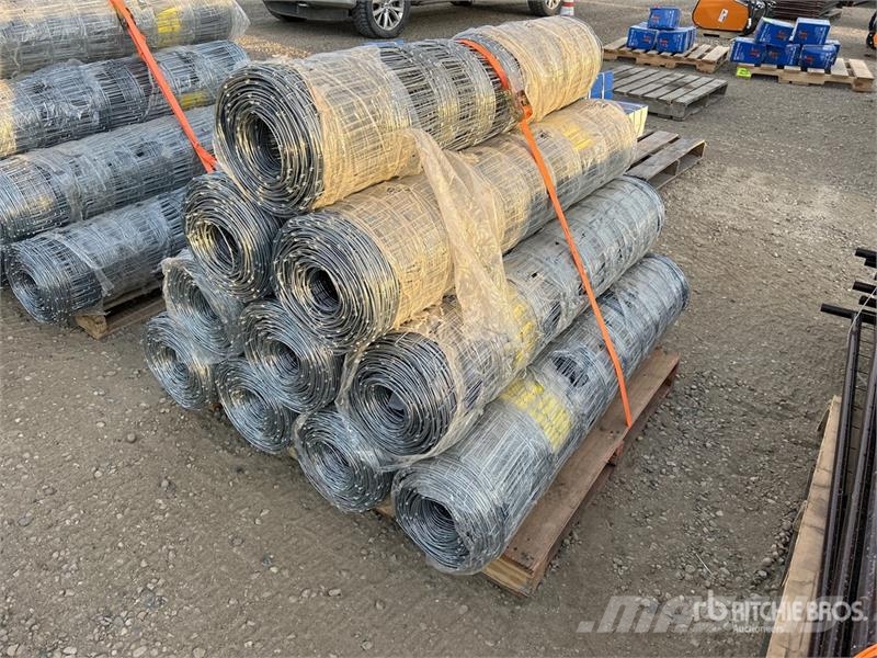Quantity of (10) BYT FFC762 330 ft x 4 ft Galvani Piirdeaia varustus