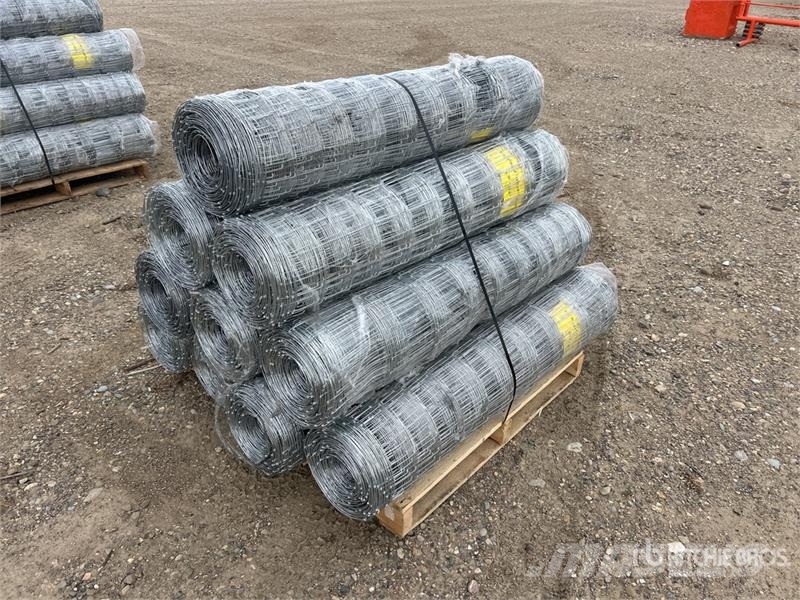 Quantity of (10) BYT FFC762 330 ft x 4 ft Galvani Oprema za ograje