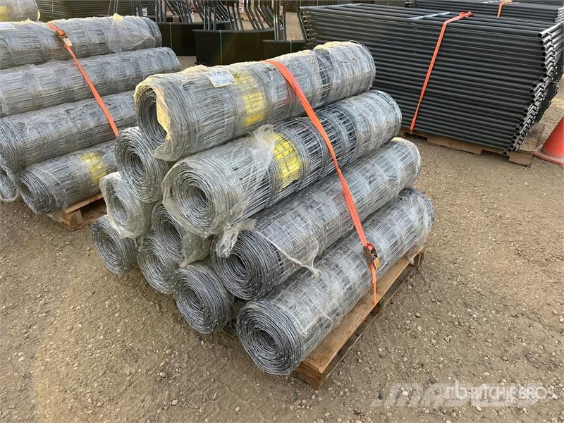 Quantity of (10) BYT FFC762 330 ft x 4 ft Galvani Piirdeaia varustus