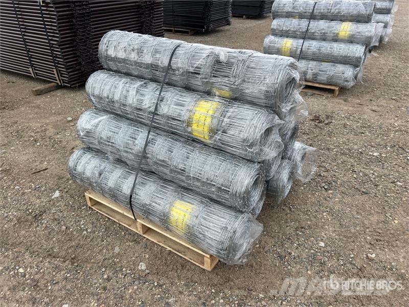Quantity of (10) BYT FFC762 330 ft x 4 ft Galvani Oprema za ograje
