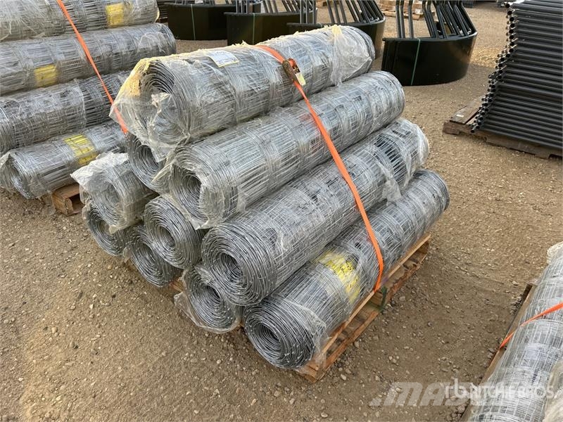 Quantity of (10) BYT FFC762 330 ft x 4 ft Galvani Piirdeaia varustus