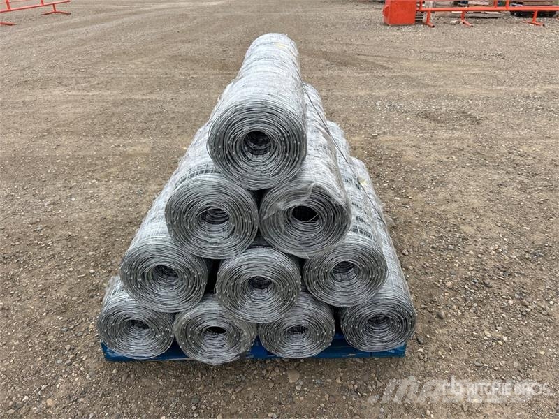 Quantity of (10) BYT FFC762 330 ft x 4 ft Galvani Oprema za ograje