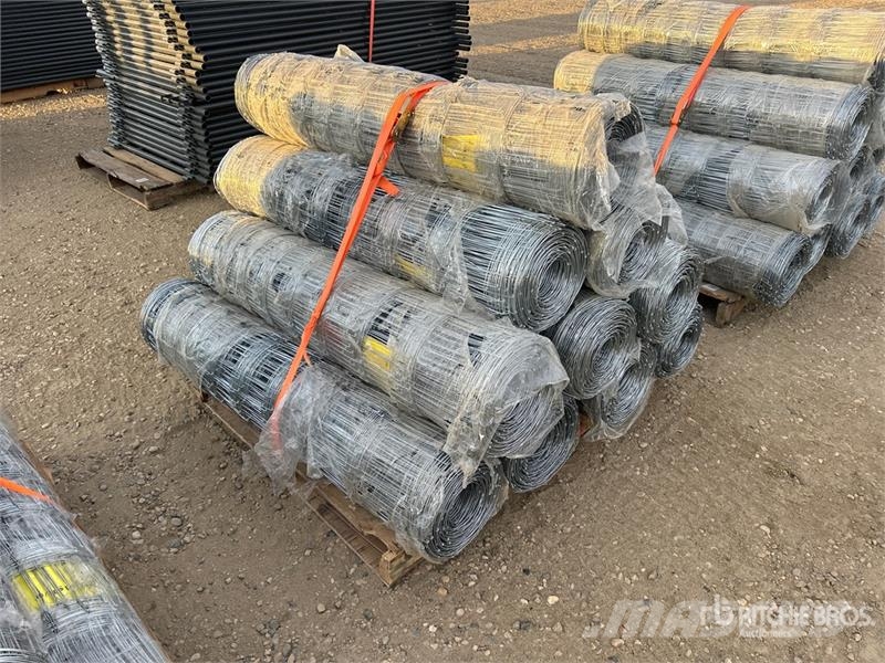 Quantity of (10) BYT FFC762 330 ft x 4 ft Galvani Piirdeaia varustus