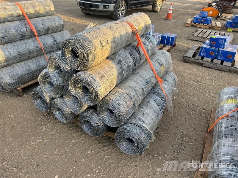 Quantity of (10) BYT FFC762 330 ft x 4 ft Galvani Piirdeaia varustus
