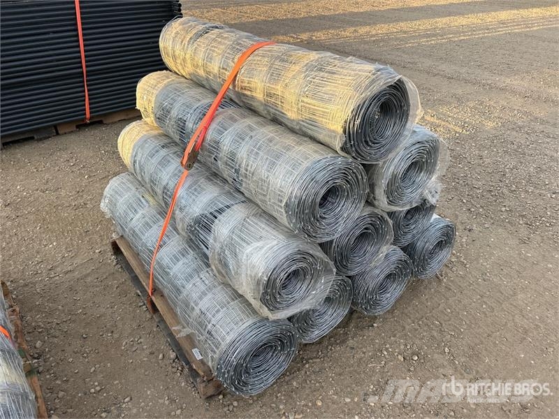 Quantity of (10) BYT FFC762 330 ft x 4 ft Galvani Piirdeaia varustus
