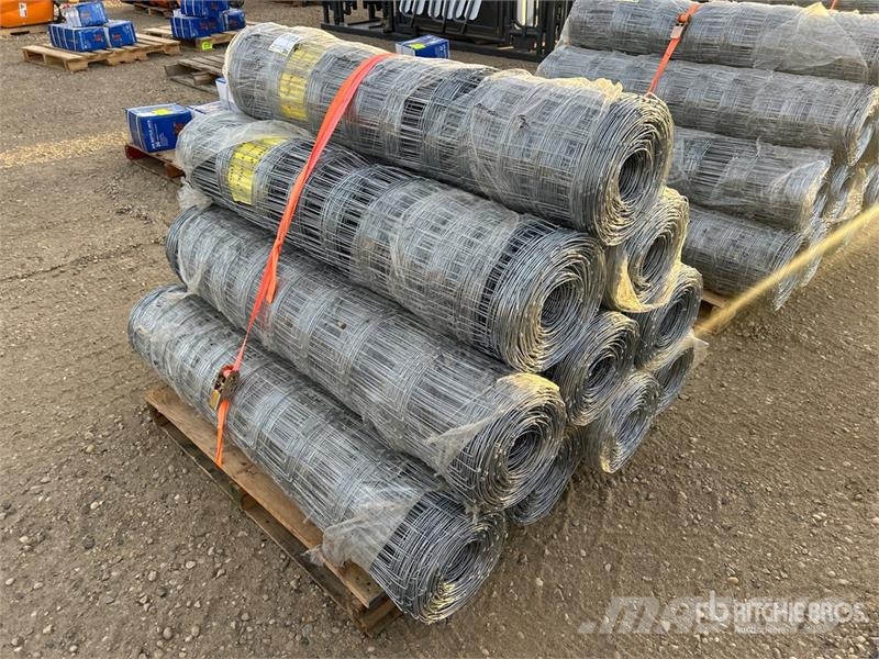 Quantity of (10) BYT FFC762 330 ft x 4 ft Galvani Piirdeaia varustus