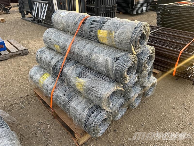 Quantity of (10) BYT FFC762 330 ft x 4 ft Galvani Piirdeaia varustus