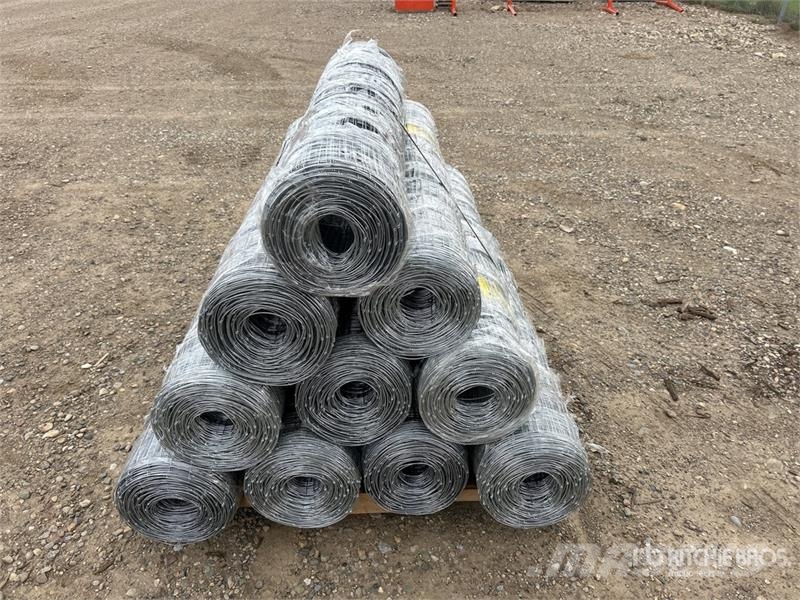 Quantity of (10) BYT FFC762 330 ft x 4 ft Galvani Oprema za ograje