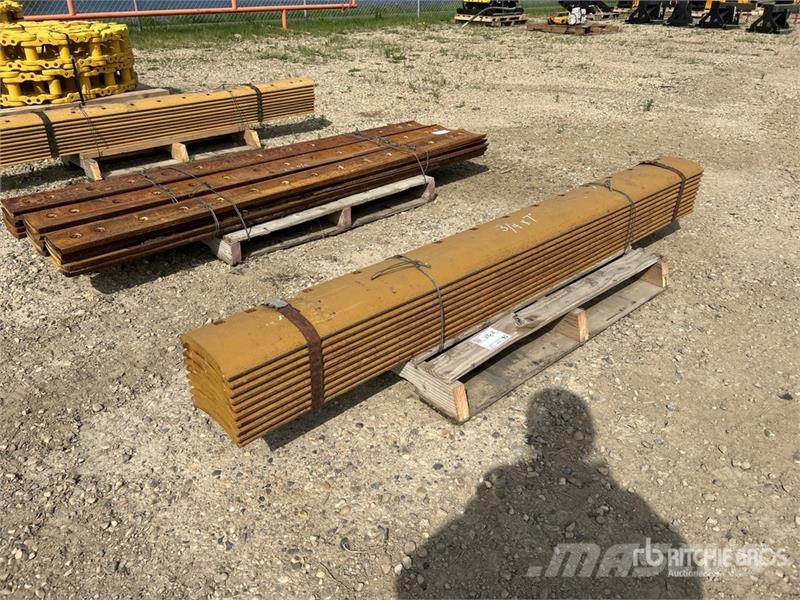 Quantity of (10) Grader Cutting Edges (Unused) Other components