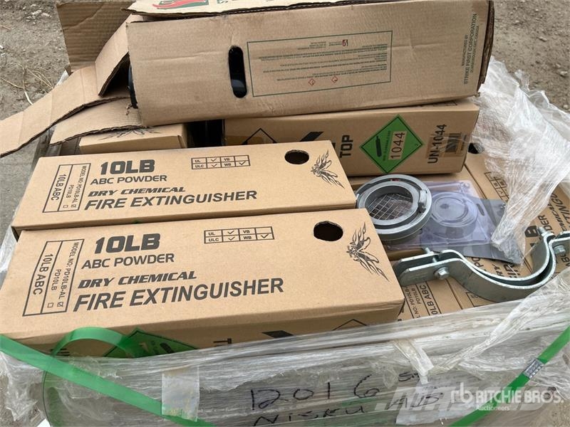 Quantity of 10 lbs Fire Extinguisher (Unused) Drugi deli