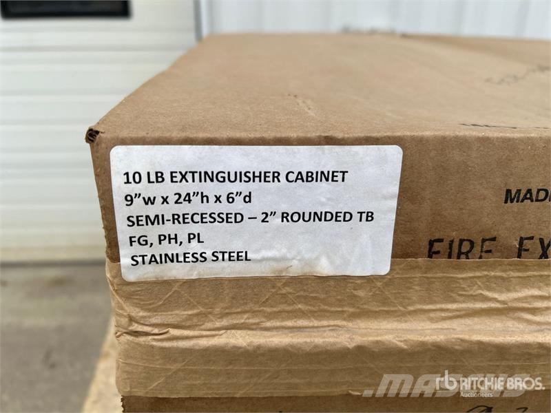 Quantity of 10 lbs Fire Extinguisher (Unused) Drugi deli