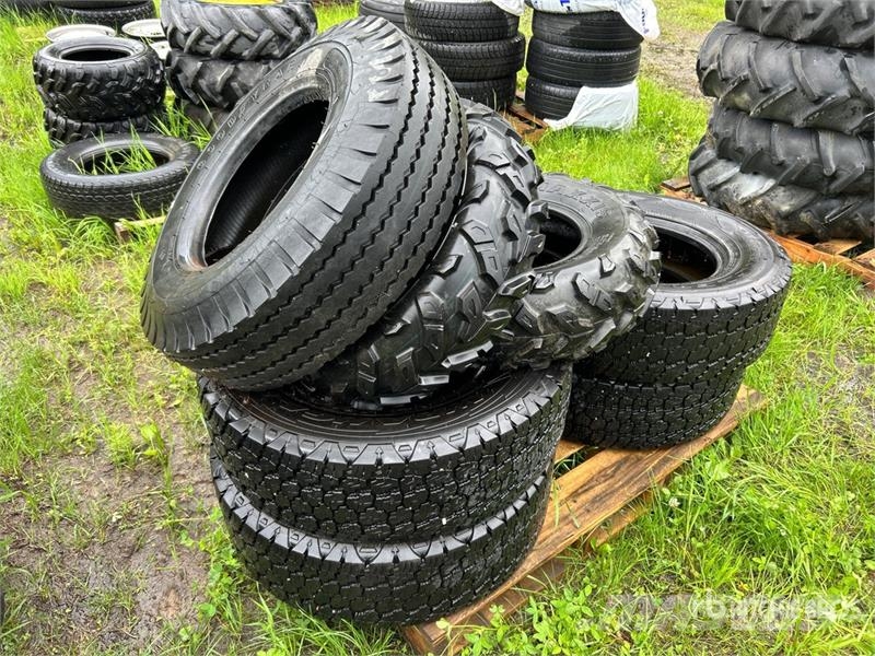  Quantity of (10) Mixed Tires Tyres, wheels and rims