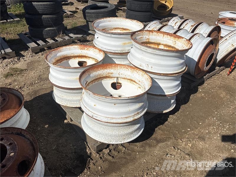  Quantity of (10) Steel Wheels Tyres, wheels and rims