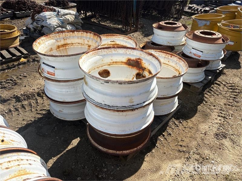  Quantity of (10) Steel Wheels Tyres, wheels and rims