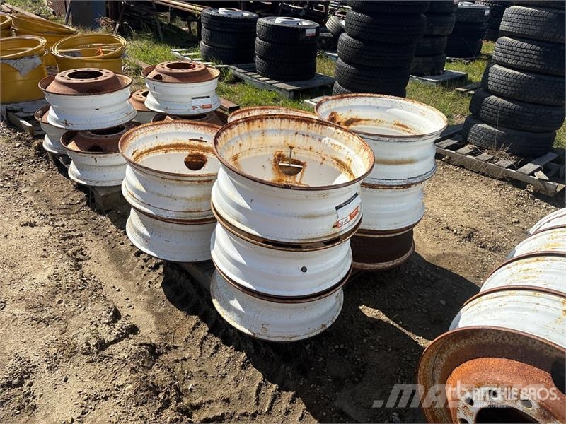  Quantity of (10) Steel Wheels Tyres, wheels and rims