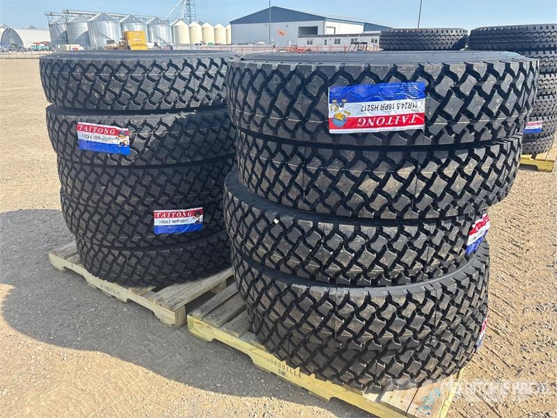 Quantity of (10) Taitong 11R24.5 Trailer Tires (Un Tyres, wheels and rims