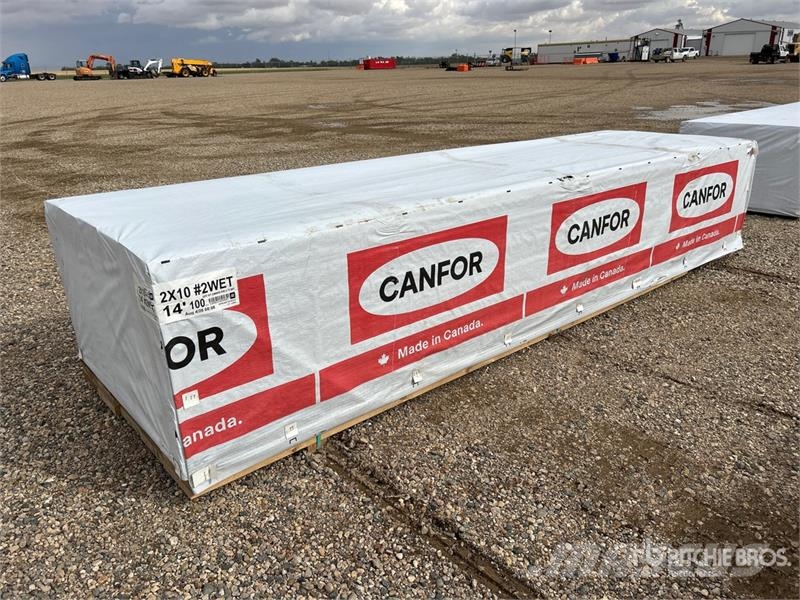  Quantity of (100) 2 in x 10 in x 14 ft SPF #2 BTR  Drugi deli