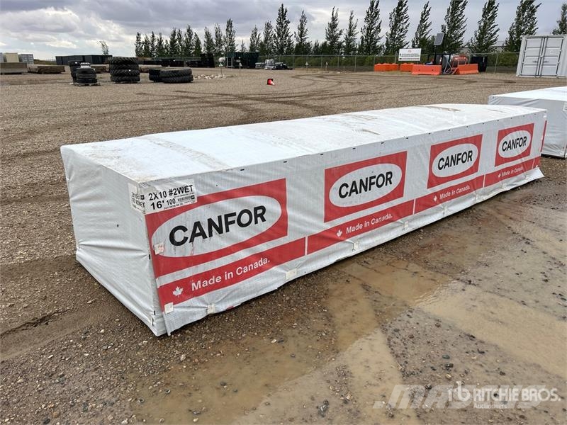  Quantity of (100) 2 in x 10 in x 16 ft SPF #2 BTR  Drugi deli
