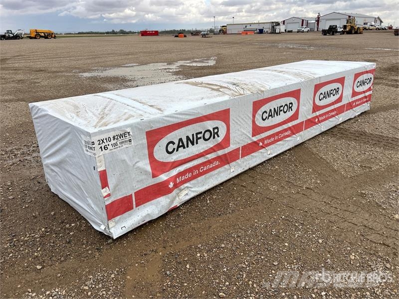  Quantity of (100) 2 in x 10 in x 16 ft SPF #2 BTR  Drugi deli