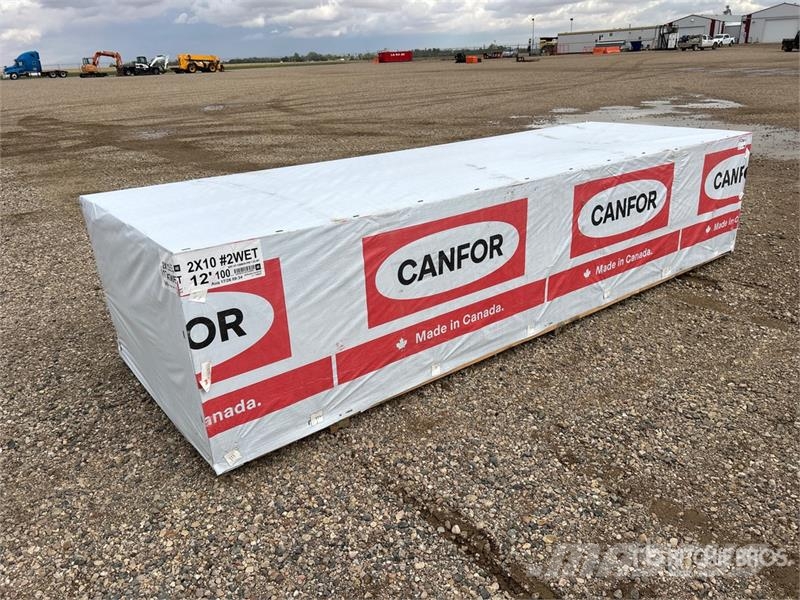 Quantity of (100) 2 in x 10 in x 12 ft SPF #2 BTR Drugi deli